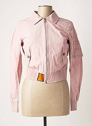 Geacă roz BOMBERS femeie