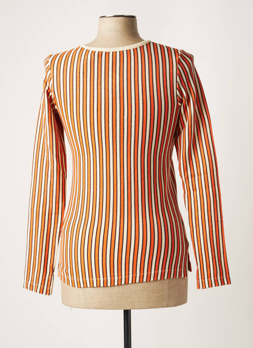 Tricou portocaliu MAISON SCOTCH femeie