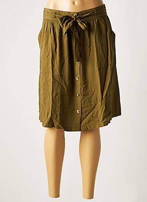 Fustă midi verde VILA femeie