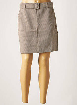 Fustă scurtă maro DAY OFF femeie