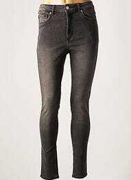 Pantalon slim elasticitate mărime normală gri CHEAP MONDAY femeie