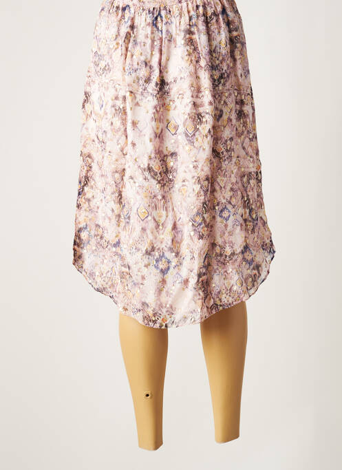 Fustă midi roz IRO femeie