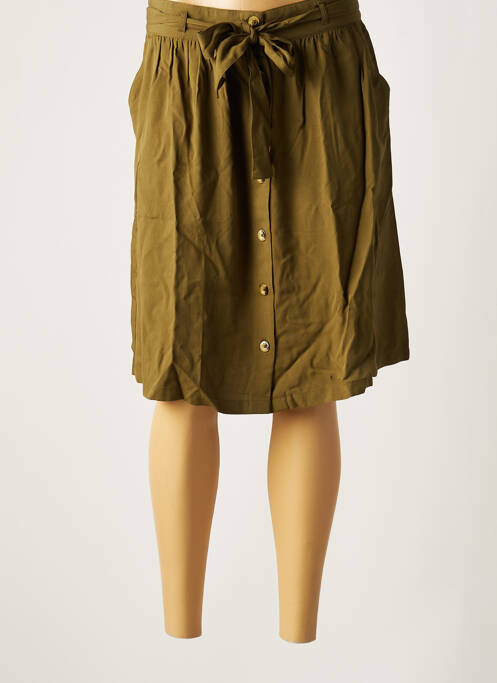 Fustă midi verde VILA femeie