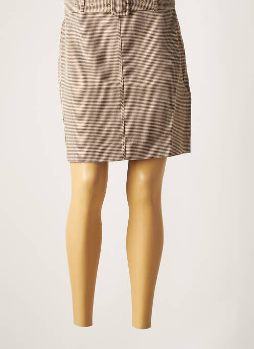 Fustă scurtă maro DAY OFF femeie