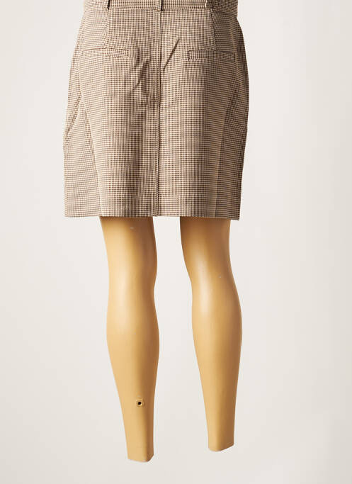 Fustă scurtă maro DAY OFF femeie