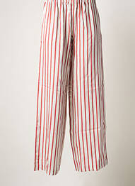 Pantalon larg alb PAUL & JOE femme