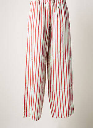 Pantalon larg alb PAUL & JOE femeie