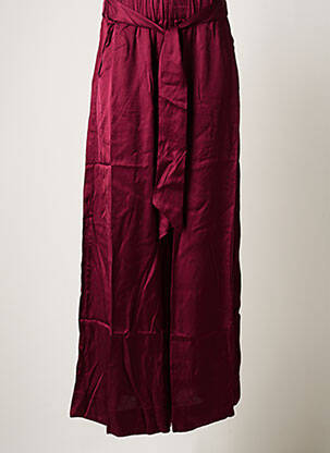 Pantalon larg violet RABENS SALONER femeie