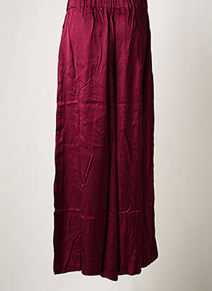 Pantalon larg violet RABENS SALONER femeie
