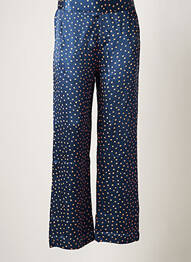 Pantalon larg albastru RABENS SALONER femme