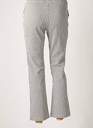 Pantalon 7/8 alb NATHALIE VLEESCHOUWER femeie