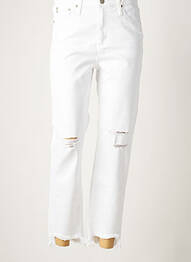 Pantalon 7/8 alb ADRIANO GOLDSCHMIED femme