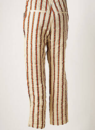 Pantalon drept bej POMANDERE femeie