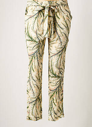 Pantalon slim bej MY SUNDAY MORNING femeie