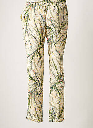Pantalon slim bej MY SUNDAY MORNING femeie
