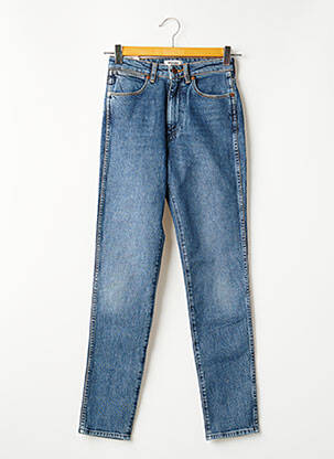 Blugi skinny albastru WRANGLER femeie