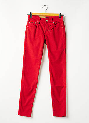 Pantalon 7/8 roșu RALPH LAUREN femeie