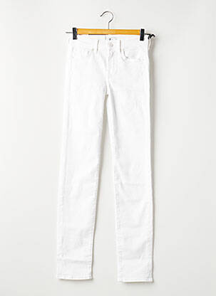 Pantalon slim alb FOR ALL MANKIND femeie