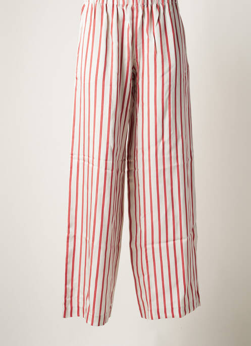 Pantalon larg alb PAUL & JOE femeie