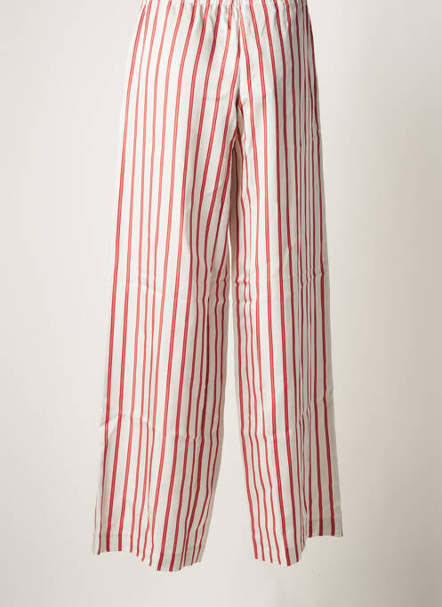 Pantalon larg alb PAUL & JOE femeie