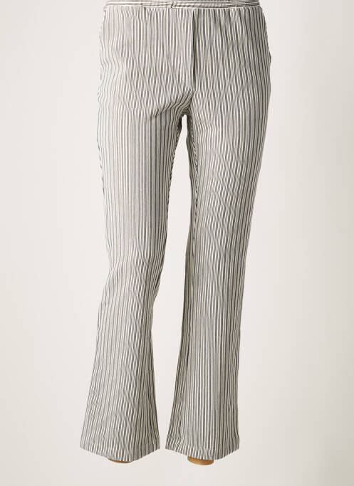 Pantalon 7/8 alb NATHALIE VLEESCHOUWER femeie