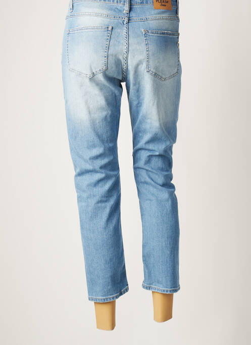 Pantalon trei sferturi albastru PLEASE femeie