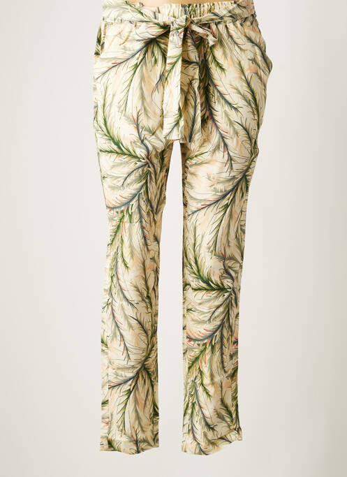 Pantalon slim bej MY SUNDAY MORNING femeie