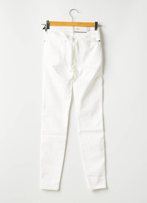 Pantalon slim alb FOR ALL MANKIND femeie