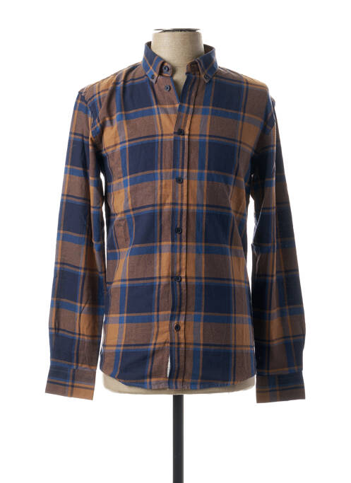 Cămașă cu mâneci lungi albastru MINIMUM bărbat