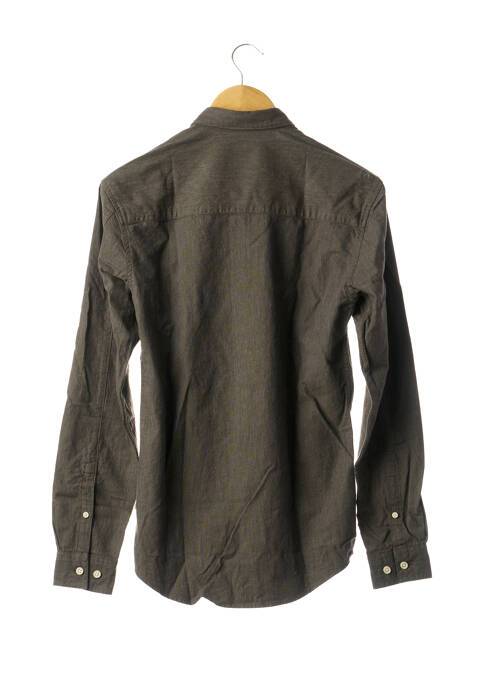 Cămașă cu mâneci lungi verde MINIMUM bărbat