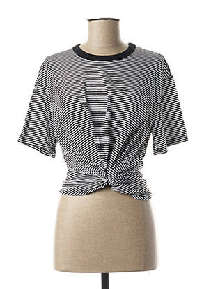 Tricou negru ALEXANDER WANG femeie