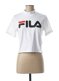 Tricou alb FILA femme