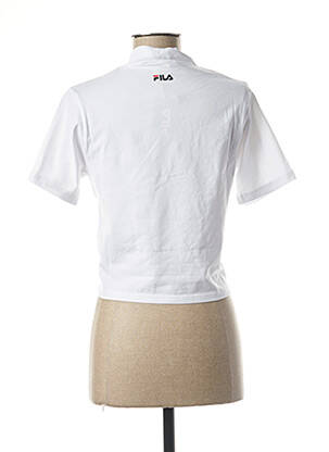 Tricou alb FILA femme