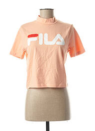 Tricou portocaliu FILA femme