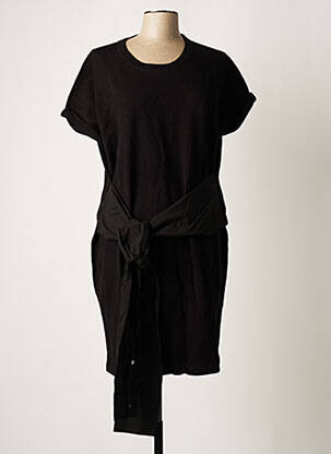 Rochie scurtă mâneci scurte mâneci scurte negru ALEXANDER WANG femeie