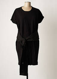Rochie scurtă mâneci scurte mâneci scurte negru ALEXANDER WANG femeie