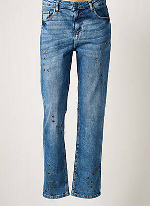 Blugi cu croială dreaptă albastru NOISY MAY femeie