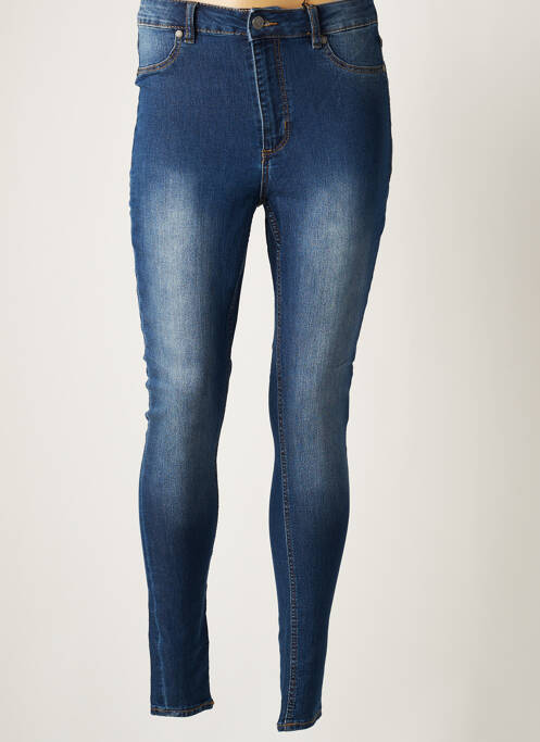 Blugi cu croială slim albastru CHEAP MONDAY femeie