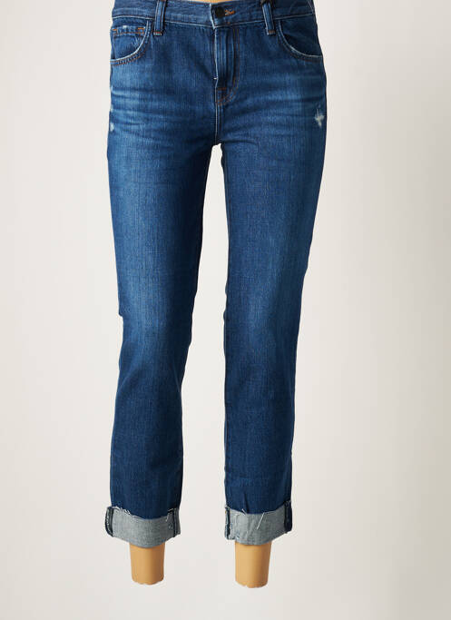 Blugi boyfriend albastru J BRAND femeie