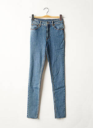 Blugi cu croială slim albastru CHEAP MONDAY femeie