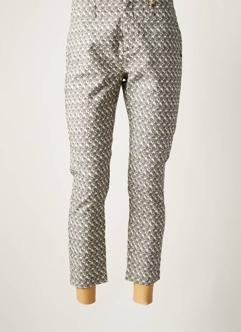 Pantalon 7/8 alb MAISON SCOTCH femeie