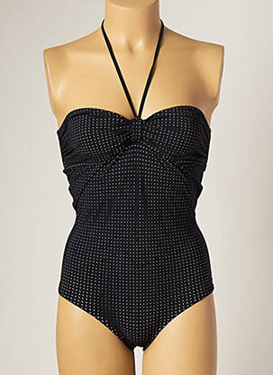 Costum de baie dintr-o singură piesă negru NAELIE femeie