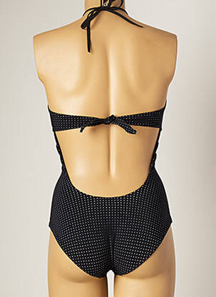 Costum de baie dintr-o singură piesă elasticitate negru NAELIE femeie