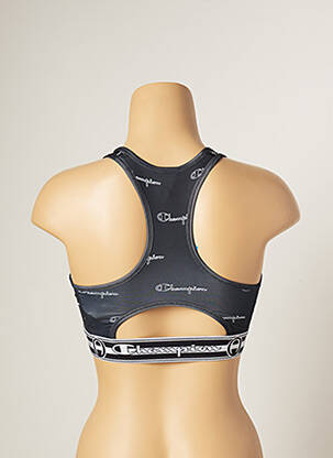 Sutien efect material satinat sutiene negru CHAMPION femeie