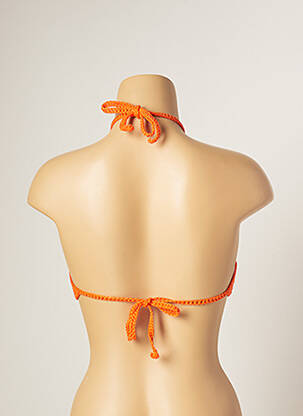 Sutien de costum de baie elasticitate portocalie MAIYA femeie