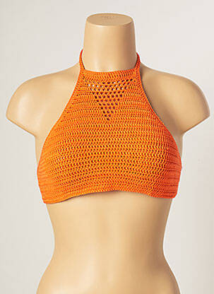 Sutien de costum de baie elasticitate portocalie MAIYA femeie