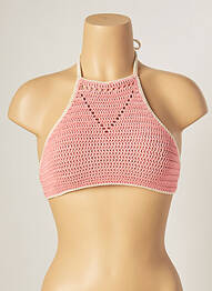 Sutien de costum de baie elasticitate roz MAIYA femeie