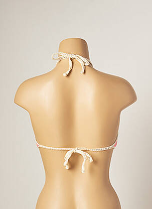 Sutien de costum de baie elasticitate roz MAIYA femeie