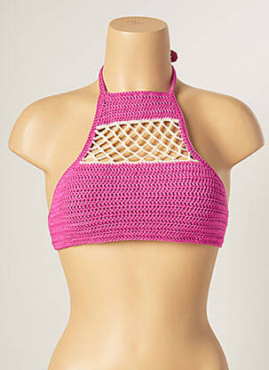 Sutien de costum de baie elasticitate roz MAIYA femeie