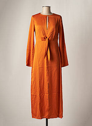 Rochie lungă portocaliu DAY OFF femeie